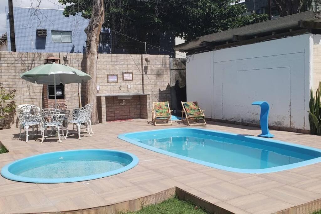 헤시피 Casa Com Piscina Aconchegante 300 M Do Mar 빌라 외부 사진